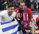 Giménez, última copa con Godín