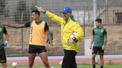 Entrenamiento de Las Palmas.