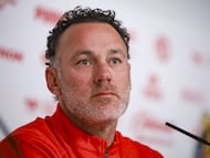 Gabriel Milito during the presentation of new head coach Guadalajara Team prior to start of the Liga BBVA MX, Torneo Apertura 2025 at Akron Stadium, on May 27, 2025 in Guadalajara, Jalisco, Mexico.