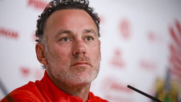 Gabriel Milito during the presentation of new head coach Guadalajara Team prior to start of the Liga BBVA MX, Torneo Apertura 2025 at Akron Stadium, on May 27, 2025 in Guadalajara, Jalisco, Mexico.