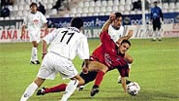 <B>SIN PREMIO</B>. El Albacete mereció más que un punto en el partido de ayer