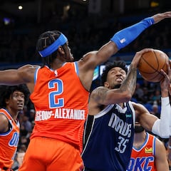 Gilgeous-Alexander se hace grande al no tener enfrente a Doncic