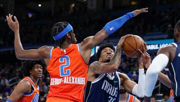 Gilgeous-Alexander se hace grande al no tener enfrente a Doncic