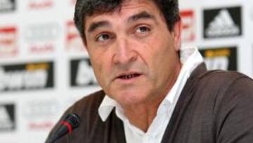 <b>REAL MADRID </b>Juande Ramos, en rueda de prensa.