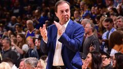 The Golden State Warriors owner Joe Lacob was fined $50,000 by the NBA on Wednesday, for his comments on want away Philadelphia 76er Ben Simmons