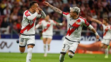 Álvaro y Chavarria, los últimos goleadores rayistas.