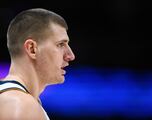 What rare NBA record did Nuggets star Nikola Jokic join Wilt Chamberlain on ?