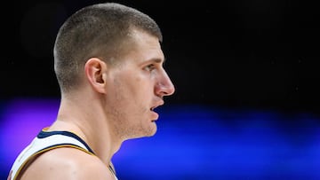 What rare NBA record did Nuggets star Nikola Jokic join Wilt Chamberlain on ?