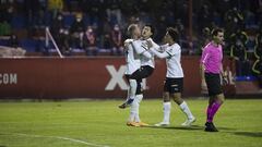 Yeclano Deportivo vs Valencia CF, 2&Acirc;&ordf; Eliminatoria, Copa SM El Rey, Estacio La Cosntitucion, Yecla, 07/01/2021.