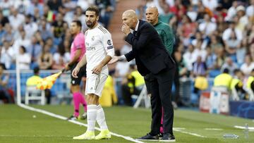 Carvajal: no challengers to Real Madrid right back's mantle