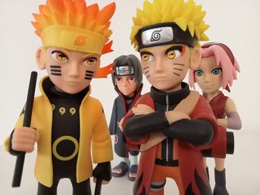 Las versiones más poderosas y adorables de Naruto junto a Itachi y Sakura en formato Minix