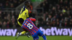 Lerma, de central en derrota de Crystal Palace ante Tottenham