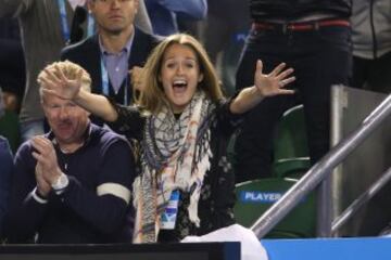 La novia de Andy Murray, Kim Sears.