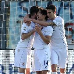 Fernández brilló con un gol en gran victoria de la Fiorentina