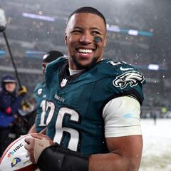 The only NFL player with more season rushing yards than Saquon Barkley