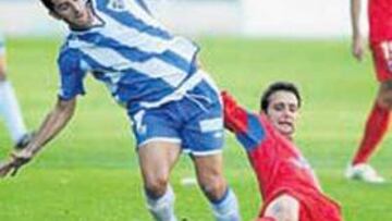 <b>ENTREGA. </b>El Numancia lo puso todo para ganar en Málaga.