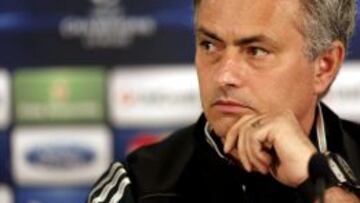 José Mourinho, en la rueda de prensa que ofreció en Estambul.