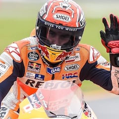 Márquez: "Hay que aprovechar cuando tu máximo rival sufre"