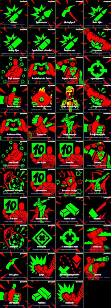 Todos los logros de la Temporada 6 de Fortnite Capítulo 2.