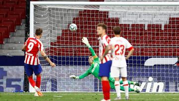 Morata marca de penalti el 1-0 en el Atl&eacute;tico-Mallorca
