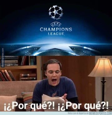 Los memes más divertidos de la jornada de Champions