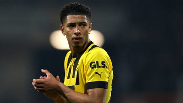 Jude Bellingham, jugador del Borussia Dortmund, durante un partido.