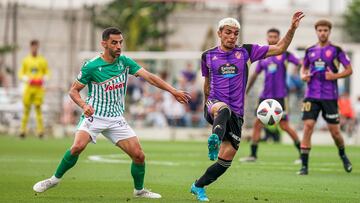 Partido de ida de ascenso a Primera RFEF. Atlético Sanluqueño-Real Valladolid Promesas.