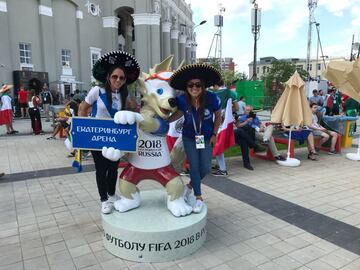 México vs. Suecia: El ambiente y color previo al partido