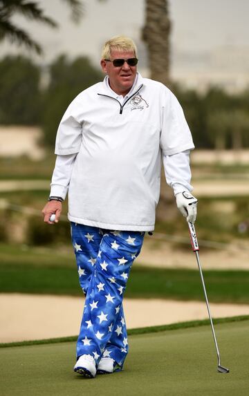 El golfista John Daly y sus extravagantes pantalones