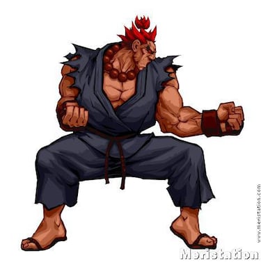 Akuma se deja ver en Super Street Fighter II Turbo HD Remix