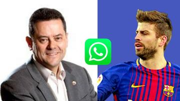 Piqué ya no podrá meter a Roncero en el grupo de WhatsApp del Barça
