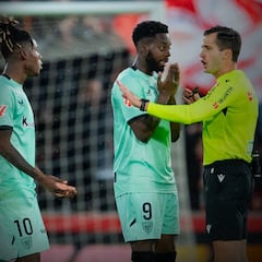 Iñaki Williams: “Nos sentimos perjudicados, el VAR peca mucho de condicionar al árbitro”