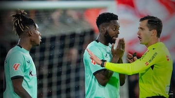 Iñaki Williams: “Nos sentimos perjudicados, el VAR peca mucho de condicionar al árbitro”