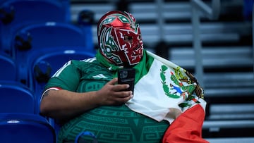 Fans o Aficion during 2025 International Friendly match between Mexico (Mexican National team) and Paraguay at Alamodome Stadium, on November 18, 2025 in San Antonio Texas, United States.