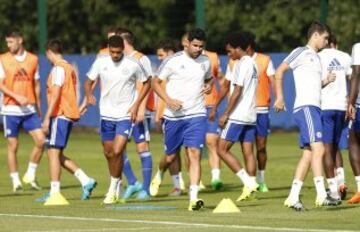 El Chelsea de Falcao y Cuadrado se prepara para la final de la Community Shield