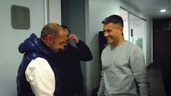 Así fue el reencuentro entre Aránguiz y Díaz: los hinchas de la U se emocionarán