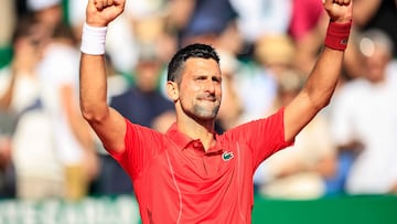 Resumen y resultado del Djokovic - Musetti: octavos del Masters 1.000 de Montecarlo