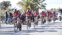 El BMC rueda hacia la victoria en la primera etapa de la Tirreno-Adri&aacute;tico.