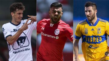Tabla de goleo individual del Guardianes 2020 de la Liga MX