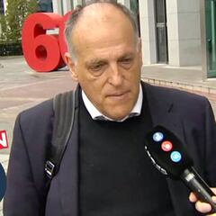 La previsión más optimista de Tebas con China como baremo