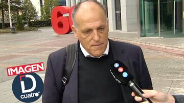 La previsión más optimista de Tebas con China como baremo