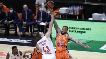 25/03/21
EUROLEAGUE EUROLIGA JORNADA 31
VALENCIA BASKET
BAYERN DE MUNICH
DERRICK WILLIAMS
RADOSEVIC