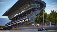 Test F1 Barcelona 2018: alineaciones, tiempo y horarios