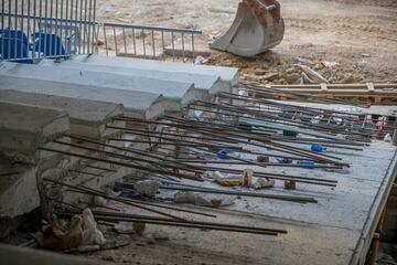 Nuevas im¨¢genes de las obras del Estadio Santiago Bernab¨¦u.