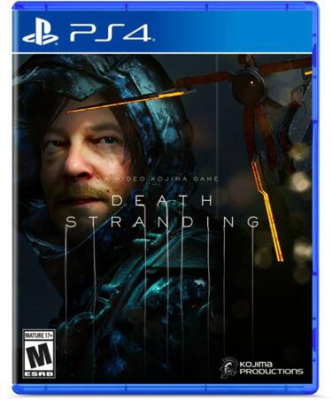 Hideo Kojima muestra las dos carátulas de Death Stranding, hechas por él mismo