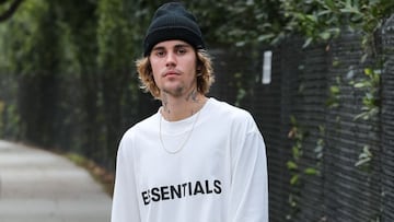 Justin Bieber el 9 de febrero de 2021 en Los Ángeles, California.