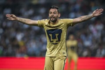 El joven lateral de los Pumas ha recibido 22 infracciones en nueve juegos del Clausura 2017. Además, tiene un gol en el certamen con los del Pedregal.