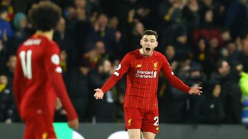 Liverpool's Andy Robertson: "Watford were brilliant, we weren't; we're sorry"