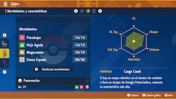 pokemon escarlata purpura ferroverdor virizion teraincursion como capturarlo