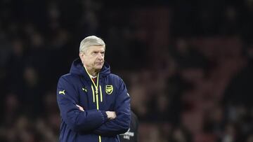 Britain Football Soccer - Arsenal v Bayern Munich - UEFA Champions League Round of 16 Second Leg - Emirates Stadium, London, England - 7/3/17 Arsenal manager Arsene Wenger Reuters / Hannah McKay Livepic